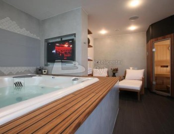 Control system and visualization of a luxury duplex apartment in Prague, Czech Republic