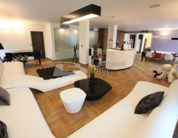 Control system and visualization of a luxury duplex apartment in Prague, Czech Republic