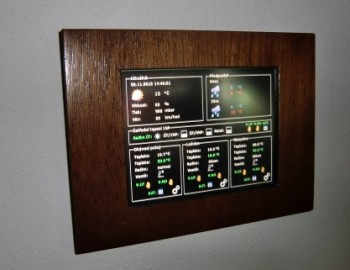 Řízení systému vytápění rodinného domu u Kroměříže