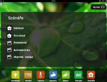 Control system of standardized family house Ecomodula - France, Nord Pas de Calais
