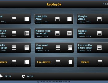 Řízení technologií v rodinném domě - Kadafalva, Maďarsko