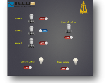 Showroom dodavatele vodních technologií, Irák