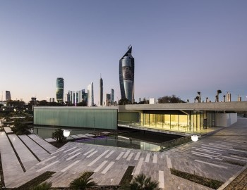 Řízení osvětlení v parku Al-Shaheed, Kuvajt