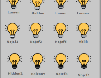 Management and monitoring of technologies in the Dream apartment, Jeddah