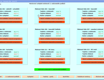 Control system of administrative and logistic center of company Renomix in Zlin