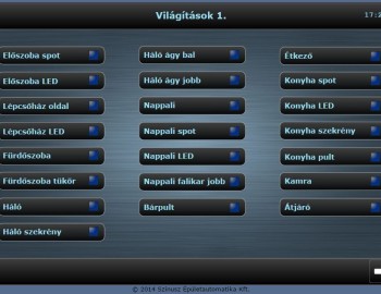 Řízení technologií v rodinném domě - Kadafalva, Maďarsko