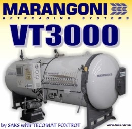 Řízení linky na protektorování pneumatik pro nákladní automobily - Ukrajina