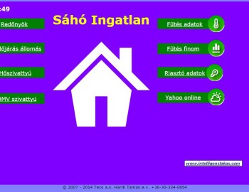 Control of Smart House technologies - Győr, Hungary