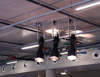 Complete light control system in Museum World of Technique in Ostrava, Czech Republic