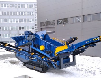 Řízení mobilního hrubotřídiče RESTA HTH3-20