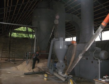 Apple waste drying process control - Mukacevo, Ukraine