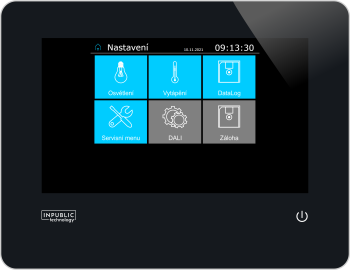 Řízení a monitoring osvětlení zákrokových sálů v Nemocnici České Budějovice