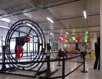 Complete light control system in Museum World of Technique in Ostrava, Czech Republic