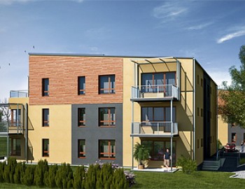 Control system and visualization of the heating and lighting systems at the Viladomy Gemini apartment complex in Ostrava