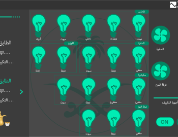Řízení osvětlení a klimatizace v tradiční vile