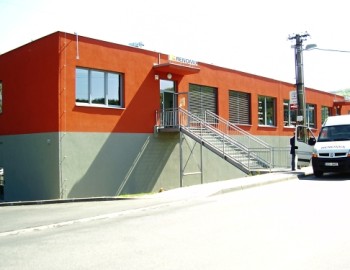 Control system of administrative and logistic center of company Renomix in Zlin