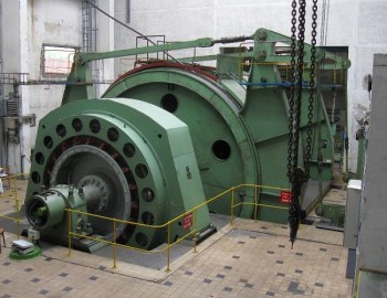 Těžní stroj na dole Staříč III/6B Chlebovice