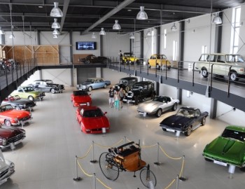 Řízení osvětlení v muzeu veteránů - Kiskőrös, Maďarsko