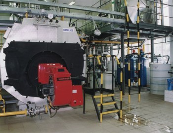 Řízení parní kotelny pivovaru Pernštejn