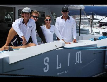 Foxtrot na vlnách Atlantiku - řízení katamaranu Gunboat 66 SLIM