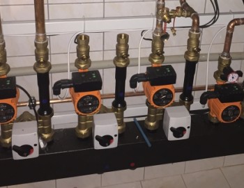 Řízení vytápění rodinného domu - Astana, Kazachstán