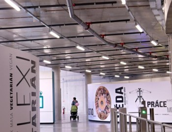 Complete light control system in Museum World of Technique in Ostrava, Czech Republic