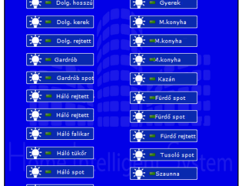 Komplexní řízení technologií rodinného domu - Debrecen, Maďarsko