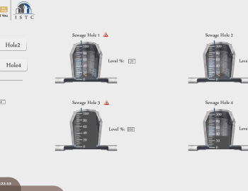 Řízení technologií v kancelářské budově v Damašku