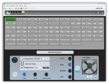Řízení a monitoring technologií v nákupním centru Meydan Mall, Spojené Arabské Emiráty