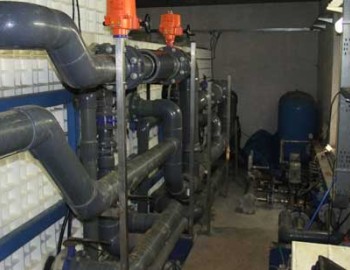 Control system of water treatment plant - Rajhradice