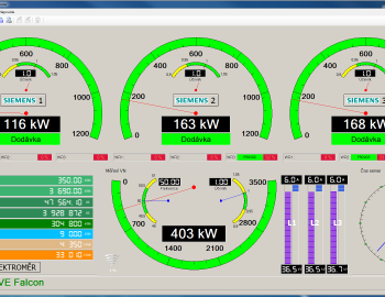 Fotovoltaické elektrárny Kuřívody a Falcon Mimoň