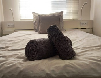 Showroom řízený Tecomat Foxtrotem - vzorové apartmány Września, Polsko