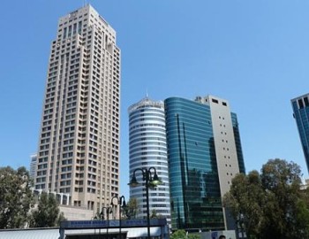 Control system of PAZ-2 Office Building in Ramat Gan Center, Tel Aviv - Izrael