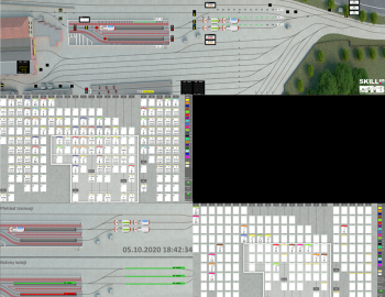 Řízení v tramvajové hale vozovny Dopravního podniku města Brna