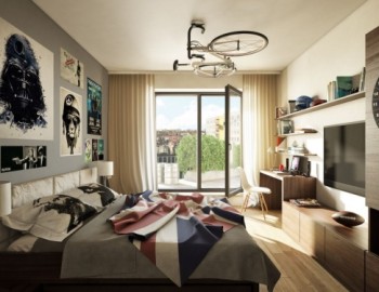 Projekt nájemních bytů Luka Living Rental Apartments – Praha