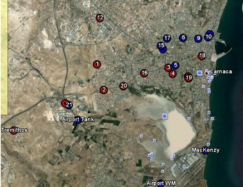 Control and visualization system of Nicosia and Larnaca (Cyprus) water stations and distribution network