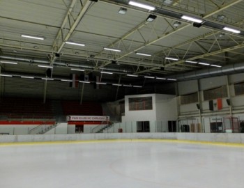 Řízení a monitoring osvětlení - Zimní stadion Chrudim
