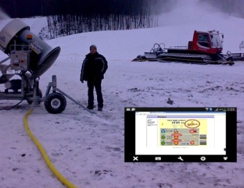 Řízení sněhových děl – Ždenijevo, Ukrajina